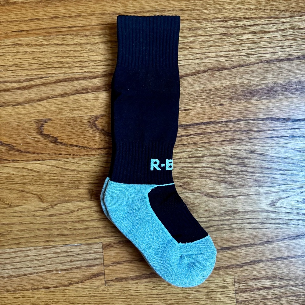Brand new! Soccer socks, set of 2 pairs. Black, little kids size XS-S (9-13)